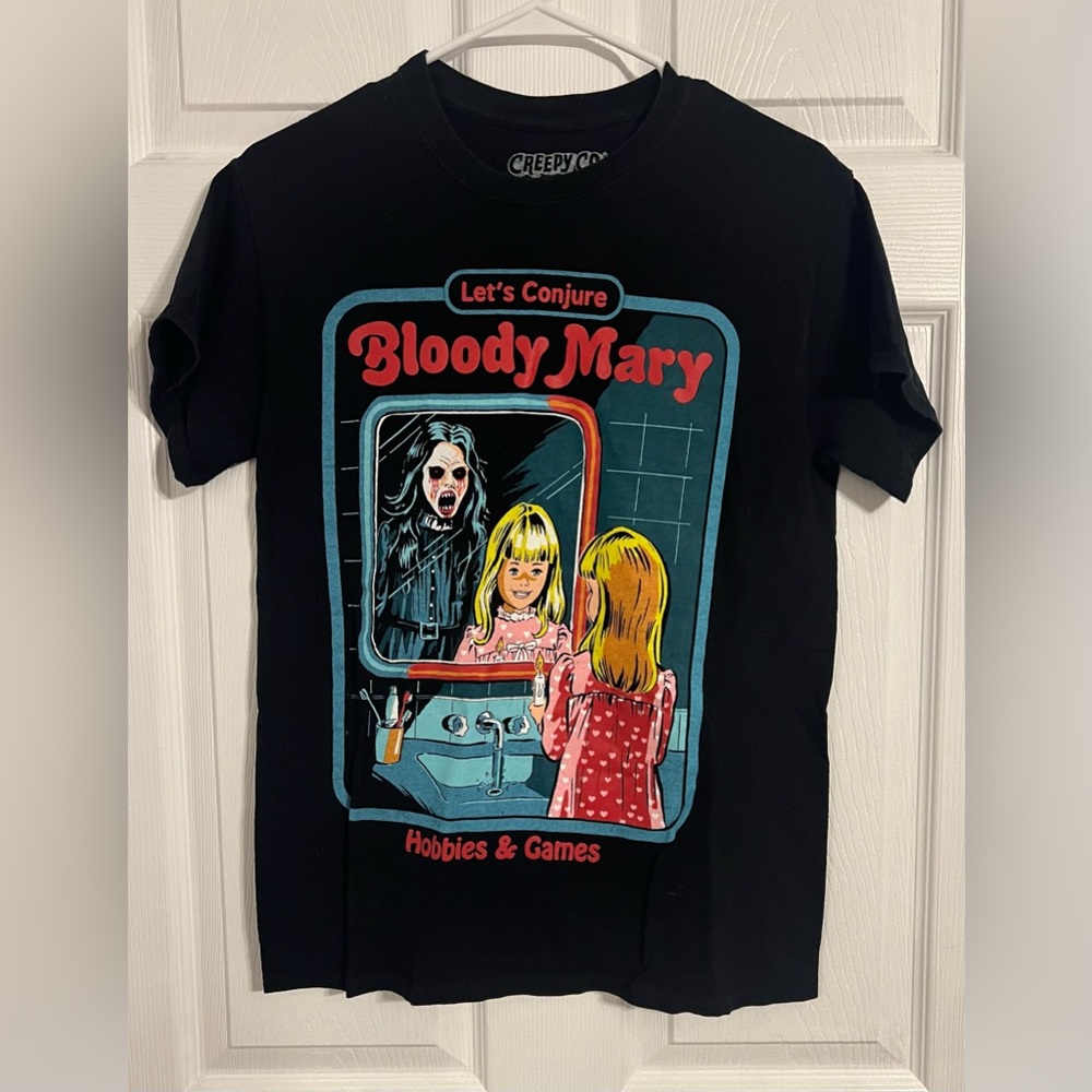 Creepy Co. Shirt Men's S Small Let's Conjure Bloody Mary Hobbies and Games